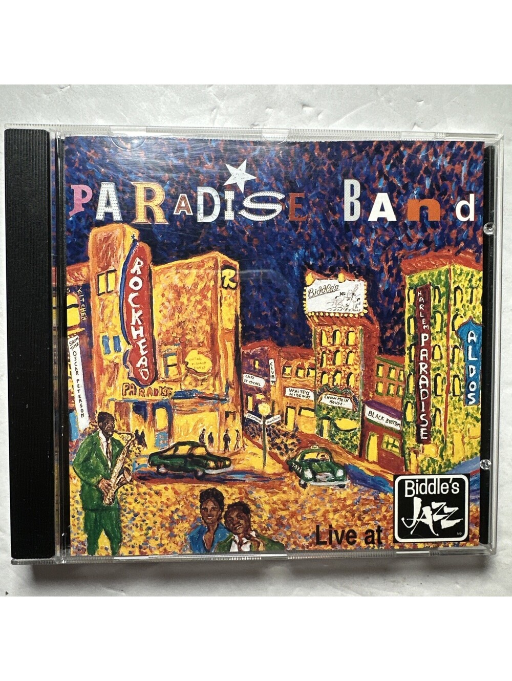 Paradise Band Live at Biddle's Jazz CD 1998 Signed by All 4 Members Montreal